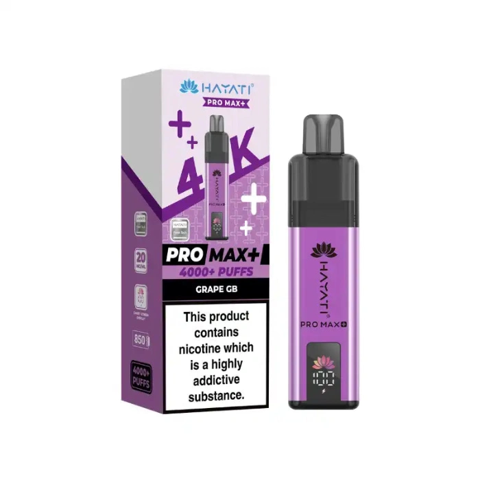 Grape GB Hayati Pro Max Plus 4K Prefilled Pod Kit